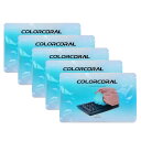 COLORCORAL キーボード 掃除 スライム ジェルクリーナー (70g×5袋 ブルー) 隙間のゴミとホコリ取り PC 車内清掃 部屋の隅など簡単お掃除 粘...