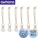 Frcolor 香水瓶 吊り下げ式 アロマ香水瓶 8ml アロマボトル カーディフューザー瓶 芳香剤 香水 詰め替え ボトル 木製蓋付き ガラス瓶 可愛い ぶら...