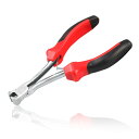 LEONTOOL 喰切ニッパー エンドニッパー 喰い切り ワイヤーカッター エンドカッター ミニチュア ロングサイズ ロングリーチ 精密作業 切断可能 チェーン...