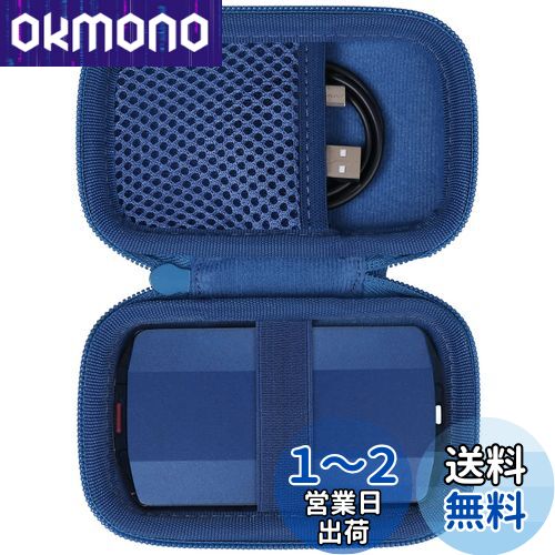【Aenllosi 専用収納ケース】互換品 BUFFALO バッファロー SSD 外付け 500GB 1TB 2TB USB3.2 Gen2 SSD-PHP ポータブル SSD ブルー(ケースのみ)
