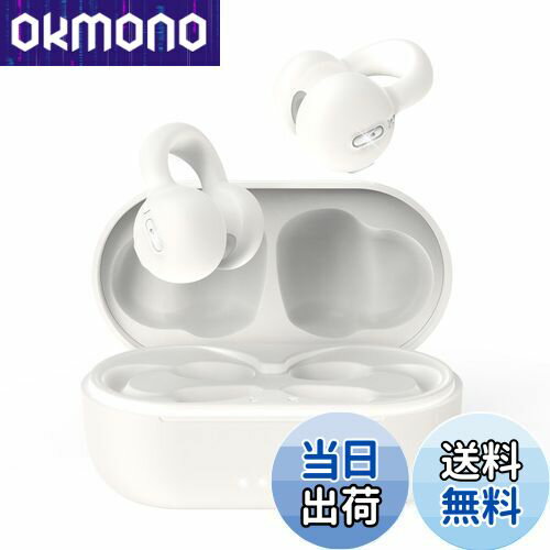 【時代を開く OWSイヤホン】 Bluetoothイヤホン 「イヤーカフ」型イヤホン 完全ワイヤレスイヤホン bluetooth 5.3 マイク付き 骨伝導イヤ...