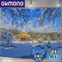 U-SITU タペストリー 壁掛け 壁飾り 金閣寺 京都 雪 自然景色 オシャレ 背景 多機能 布ポスター インテリア 雰囲気転換(サイズ:長さ75cm x 幅...