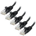 Cable Matters 5本セット Cat6 LANケーブル ウルトラスリム 短いLANケーブル 0.3m 最大550 MHz
