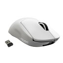 Logicool G PRO X SUPERLIGHT ワイヤレス ゲーミングマウス G-PPD-003WL-WH 軽量 63g未満 LIGHTSPEED HE...