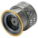 【送料無料】HEIGHTEN リール スプール 浅溝 C2000S 替えスプール ステラ/ツインパワー/ヴァンキッシュ/ストラディック/ヴァンフォード/コンプレックス/ソアレ 対応 夢屋S-27型 (V1.0 - ゴールド&ガンメタル) (238)