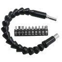 EUSTACE フレキシブルシャフト 電動 六角ドライバードリル 接続 ツール 延長工具 ドライバービット セット 電動ドリルシャフトセット 連結軸ドリル フレ...