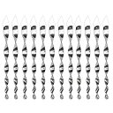 【送料無料】YFFSFDC 鳥よけ棒 12本セット 鳩よけ カラスよけ からす撃退 鳩鳥対策グッズ 駆除カラス 吊り下げ式 キラキラ 農作物被害対策 果樹園 庭...