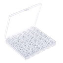 BTtime ミシンボビン 36個セット 家庭用ミシンボビン ボビンホルダー 透明ボビン プラスチック製ボビン ミシン付属品 収納ケース付 裁縫道具 ハンドメイ...