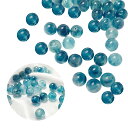 PAVIKE天然石ビーズ 【25粒入り】ビーズ10mm ビーズ 手芸 10mm ナチュラルビーズ ラウンドルースビーズ、ジュエリーアクセサリー、手工芸品材料、ジ...