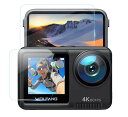 【2枚セット】WOLFANG GA420 フィルム 強化ガラス フィルム 1枚 前液晶保護フィルム + 1枚 後フィルム 硬度9H 高透過率 指紋防止 撥水撥油...