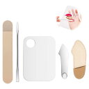 PAVIKEメイクスパチュラ 【2個セット】ステンレス スパチュラ ファンデーション スパチュラ 化粧品混合スパチュラ 化粧へらステンレス ファンデーション、アイシャドー、口紅を塗ったりブレンドしたりするための美容メイク道具 メイクアップのためのDIY基本クラフト