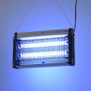 【送料無料】オーム(OHM) 電撃殺虫器 電気式殺虫機 電気式殺虫器 電撃殺虫機 電源スイッチ付き 捕虫器 薬剤不要 コバエ取り 蛾 虫取り機 屋内専用 吊り下...