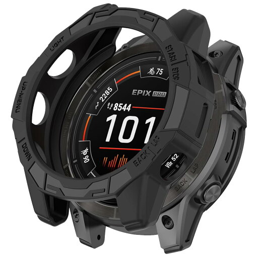 HeeNia Garmin EPIX Pro 47mm/Garmin Fenix 7 Pro/Garmin Fenix 7 47MM 対応 ケース シリコン材質 保護ケース カバー 衝撃吸収 超軽量 柔軟 衝撃防止 擦り傷防止 保護カバー Garmin EPIX Pro 47mm/Garmin Fenix 7 Pro/Garmin Fenix 7 47MM 用 (ブラック) HeeNia Garmin EPIX Pro 47mm/Garmin Fenix 7 Pro/Garmin Fenix 7 47MM 対応 ケース シリコン材質 保護ケース カバー 衝撃吸収 超軽量 柔軟 衝撃防止 擦り傷防止 保護カバー Garmin EPIX Pro 47mm/Garmin Fenix 7 Pro/Garmin Fenix 7 47MM 用 (ブラック)