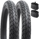 2本セット,14 1.75 タイヤ,14x1.75 47-254 自転車タイヤ + 14x1.75/2.25 チューブ 肉厚 米式バルブ32mm +リムテープ,Y-223