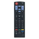 PerFascin 代用リモコン fits for AKB73896401 AKB75135401 LG 4K プレーヤー&ストリーミングブルーレイディスクDV...