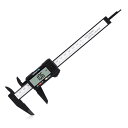 【送料無料】YFFSFDC デジタル ノギス 0-150mm LCD 大工 DIY アクセサリー作り クラフト カーボンファイバー 大画面ディスプレー 外径 内...