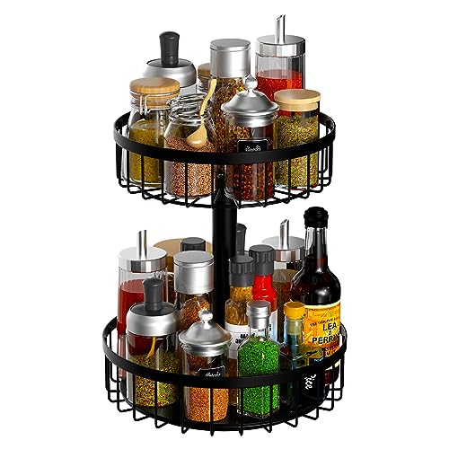 【送料無料】RCHYFEED 調味料ラック キッチン スパイスラック 調味料入れ キッチン 調味料 収納 2段 36..