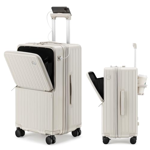 【送料無料】[GGQAAA] スーツケース 機内持ち込み キャリーケース トップオープン USB充電 多機能 アル..