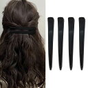 【送料無料】Fuyunohi ダッカール ヘアクリップ 前髪クリップ メンズ レディース 美容師 ヘアピン 4本セット 髪留め クリップ おしゃれ ブロッキング...