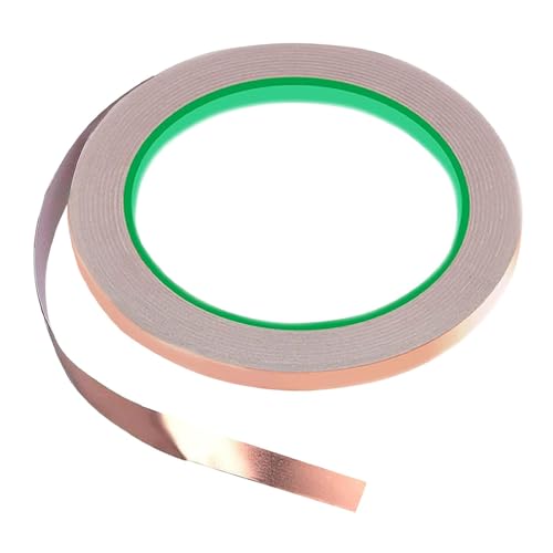 【送料無料】SANJAOYEE 銅箔テープ 両面導電性 金属テープ 耐熱 強粘着 静電気除去 EMI対策 電磁波シー..