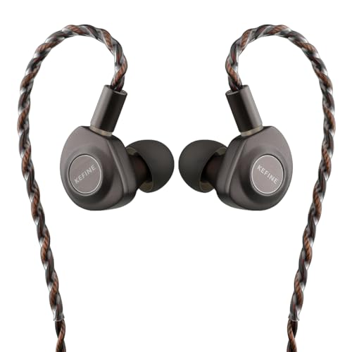 【送料無料】LINSOUL KEFINE Delciハイエンドリケーブル可能の中華製イヤホン