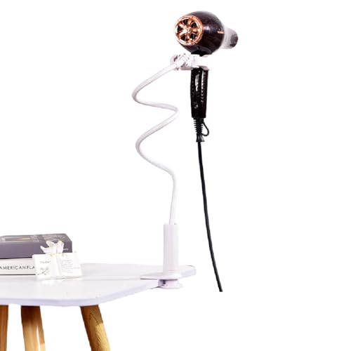 【送料無料】siawadeky ドライヤーホルダー クリップ式 ヘアドライヤースタンド 両手解放 360度回転可..