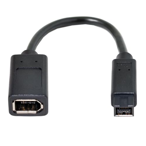 【送料無料】Chenyang Firewire IEEE 1394 6ピン ソケット - 1394B 9ピン プラグ Firewire 400 から 80..
