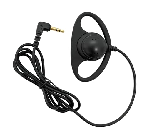 【送料無料】F-Factory 耳掛け式 オープンイヤー型 ステレオ 片耳 イヤホン (ブラック/黒) テレビ・ラ..