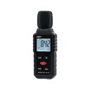 【送料無料】Mcbazel デジタル騒音計 小型 音量計測器 低周波音測定器 測定範囲30~130dB 周波数応答31.5Hz~8KHz 工場、作業場、学校、住宅地、オフィス 日本語取り扱い説明書付き-ブラック