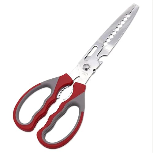 【送料無料】SANLIKE 太刀魚用ハサミ カニ用ハサミ 魚掴み器 魚つかみ ステンレス製 ロング軽量設計 携帯に便利 フィッシュグリップ 多機能釣りツール 携...