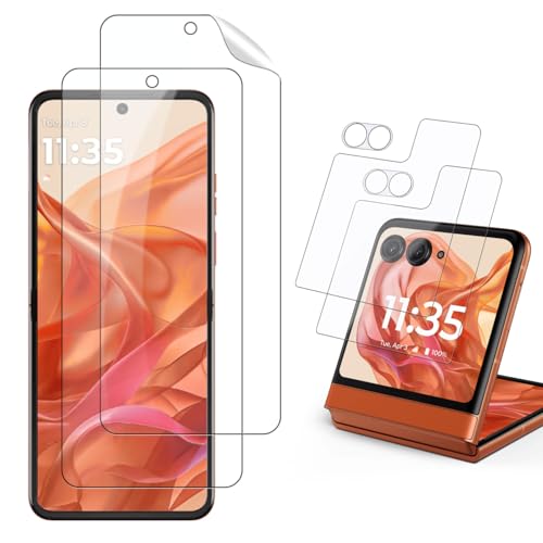 【送料無料】For Motorola(モトローラ) moto razr50 フィルム 保護フィルム ガラスフィルム 強化ガラス..