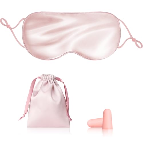 【送料無料】Hitchlike アイマスク 睡眠用 シルクアイマスク 耳掛け 天然シルク製 夏用 通気性 圧迫感..