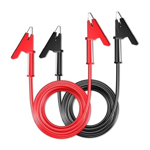 【送料無料】Cleqee 1m 赤黒 2本組 テストリード