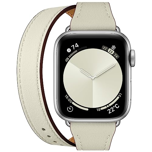 【送料無料】コンパチブル Apple Watch バンド レディース レザー 二重巻き コンパチブル アップルウォッチ バンド 女性 おしゃれ 細い 柔らかい 革 ダブルベルト iWatch 11 SE 10 9 8 7 6 5 4 3 2 1 SE2 SE3 に対応