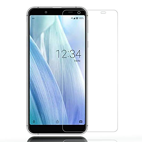 【送料無料】Whatif AQUOS 液晶保護フィルム ガラスフィルム 0.26mm薄さ 9H硬度 透明性99％ 気泡ゼロ ..