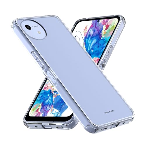 【送料無料】【全透明! 耐衝撃性! 】McDuLL AQUOS sense ケース クリア 2重構造 [TPU+PC] ストラップホール付き 薄型 軽量 落下防止 すり傷防止