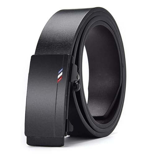 【送料無料】[EnjoIt] ベルト メンズ 紳士ベルト スーツベルト メンズベルト 本革 穴なし 無段階 サイ..