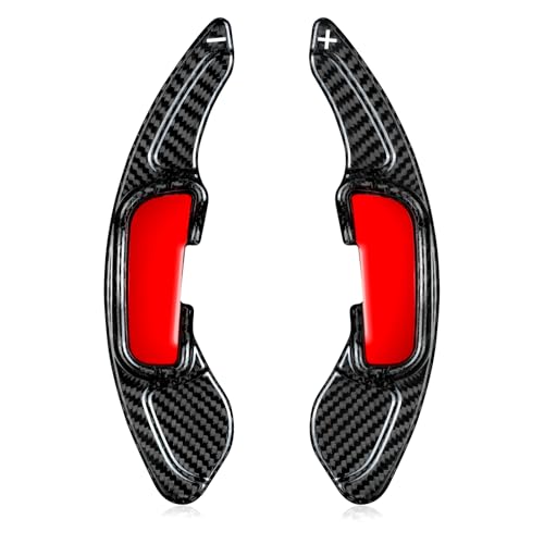 【送料無料】[T-carbon] パドルシフトカバーに適用する マツダ アクセラ用 シフト パドル エクステンション リアルカーボン製 CX-4 CX-5 MX-5 アクセラ アテンザなどに適用アクセサリー