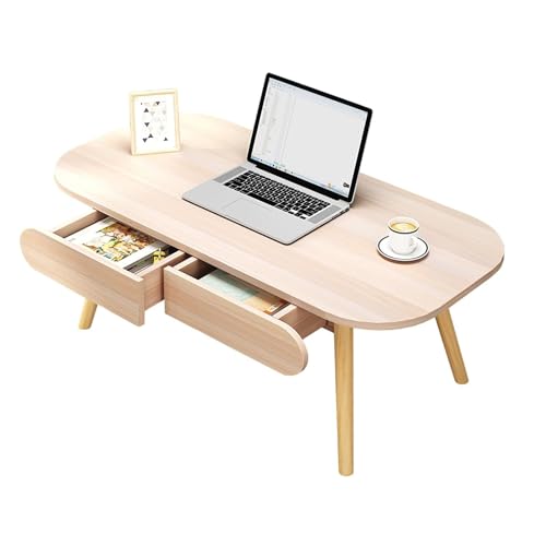 【送料無料】AiKenn ロー 引き出し付き センター コーヒーテーブル ミニ リビングテーブル 机 コンパク..