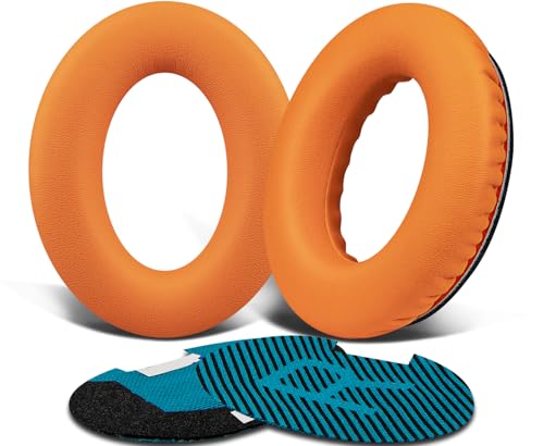 【送料無料】SoloWIT イヤーパッド イヤークッション 交換用 Bose QuietComfort 15 QC15 QC25 QC35 QC2 Ae2 Ae2i Ae2w SoundTrue & SoundLink Around Earに対応 ヘッドフォンに適用 ヘッドホンパッド 遮音 ソフトレザー メモリフォーム