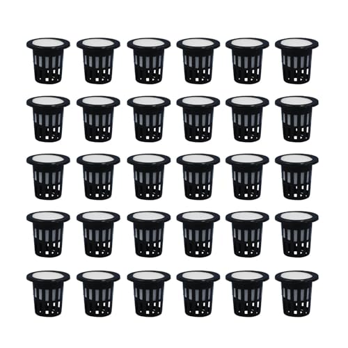 【送料無料】GOODCHI 水耕栽培鉢 定植かご プラスチックメッシュポット 水耕栽培ポット 園芸 庭園 ガー..