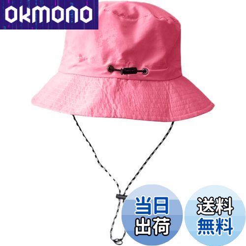 【送料無料】[Laquest] バケットハット 折りたたみ 収納 サファリハット あご紐付き ポケッタブル はっ..