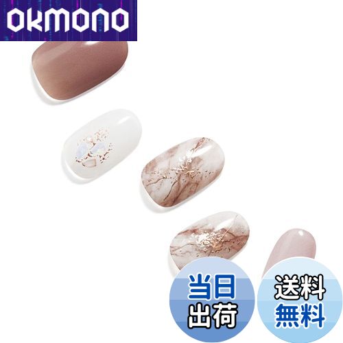 【送料無料】[ダッシングディバ] ネイルシール ジェルネイルシール ジェルネイル ネイル カラージェル つけ爪 シール 手 ハンド グロス 色：Antique Beige