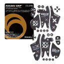 【送料無料】HASAKU GRIP シリーズ PS5コントローラーグリップテープ PlayStation 5 DualSense Edge用 アンチスリップテープ 超薄0.5mm 滑り止めグリップ テープ 優れる吸水性 グリップ力強化 黒XX