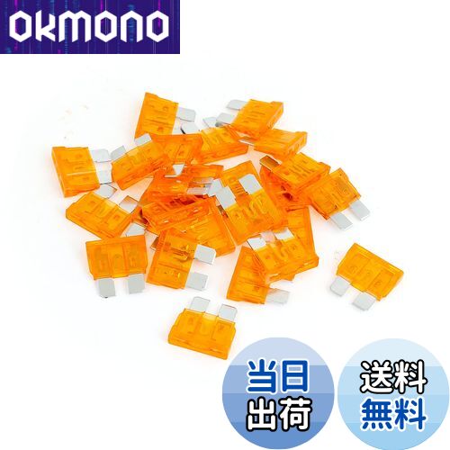 【送料無料】ACROPIX ブレードヒューズ 40A オレンジ 25個