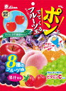 【送料無料】ライオン菓子 ポンとでてくるフルーツ玉 111g×6個