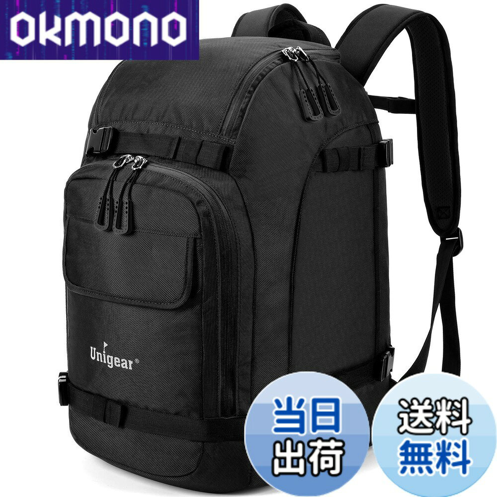 商品情報商品の説明主な仕様 【多機能ストレージ】スキーブーツ収納ポケット、ヘルメット収納ポケット、スキーウエア収納ポケット、多機能ポケット4つのポケットを装備。50Lの大容量でスキーブーツ、ヘルメット、スキーウエア、日焼け止め、カメラの予備バッテリーなど必要なアイテムをまとめて収納。正面と側面のストラップで異なるタイプのスノーボードを固定できます。【高撥水性・高耐摩耗性】撥水性と耐摩耗性付き高品質的な生地で作ります。ショルダーストラップにEVA発泡綿生地を採用し、長期間の使用による変形や生地のヘタリを抑えます。背面をメッシュ設計にすることでムレにくく高いクッション性能を実現、衣類を傷めません。【便利なデザイン】背面のフラップを開くとマットとして使用可能。内側は防水・防汚に優れたアルミホイルの防水布生地。汚れを防ぐだけでなくお手入れも簡単です。特大サイズの引き手つき&SBSナイロンファスナーを採用し、スキー用手袋を着用した状態でも使いやすい設計です。【製品仕様】33cm x 31cm x 51cm、重量：885g、容量：約50L。スキーブーツ収納用ポケットは最大30cmのスキーブーツを収納可能です。人気のブラック、ブルー、グレー、レッド、シルバーグレー 、レイクブルー、アーミーグリーンの7色をラインナップ。気分やお好みに合わせてスタイルを選びます。【カスタマーサポート】万が一製品の不具合あるいはサイズが合わなかった場合など、遠慮なく弊社カスタマーサービスまでお問い合わせください。原則24時間以内にご対応させていただきます。お客様にご満足いただき問題を解決するよう常に最善を尽くします。