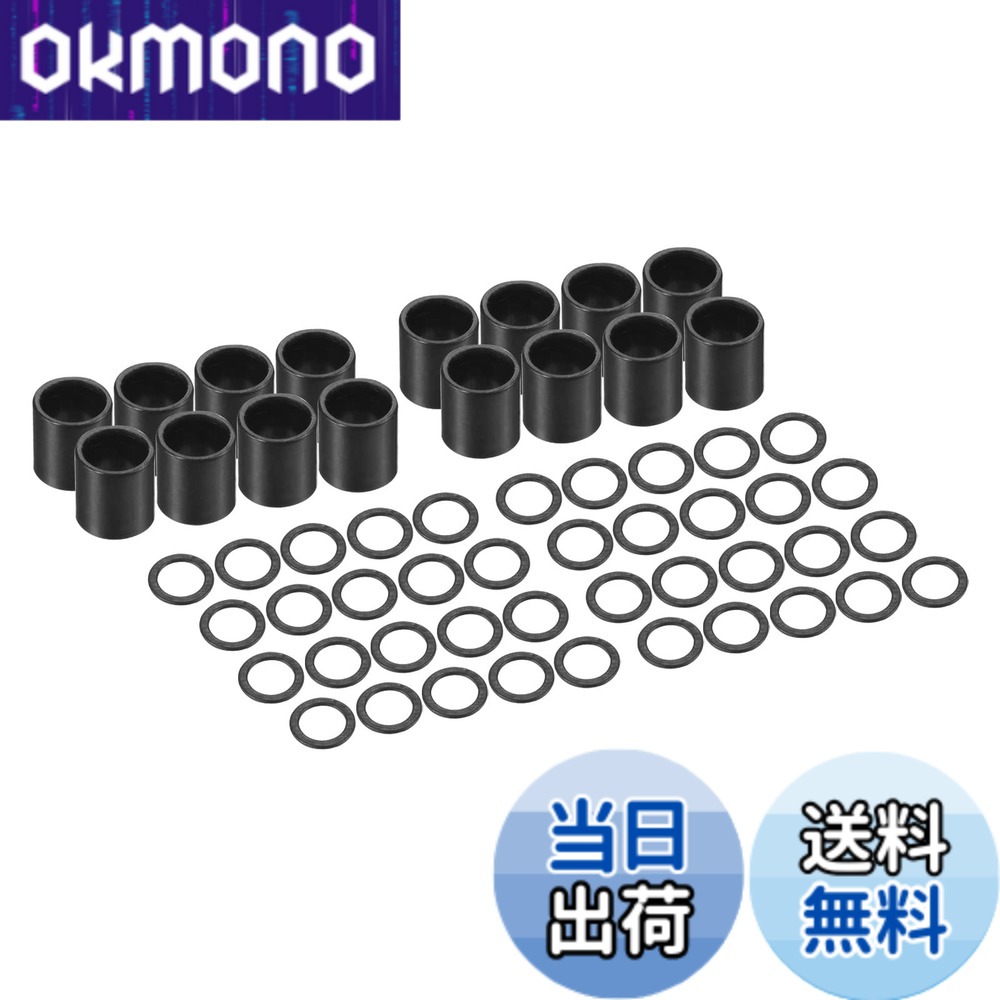 商品情報商品の説明このスライドキットにより、シャフトナットを回転させて傾斜を減らし、寿命、耐久性、軸受性能を向上させることができます。これらのスケートボードハードウェアキットがあれば、ライダーはさまざまなタイプのスケートボード、どんなタイプの縦板、長板、トラック、デッキを取り付けることができます。 仕様 カラー：ブラック 材料：アルミニウム、鉄 スピードワッシャー全体的なサイズ：12 x 8.5 x 1mm(OD*ID*T) ベアリングスペーサー全体的なサイズ：12 x 8.1 mm(L*OD*ID) パッケージの内容：16 x クイックワッシャ、40 x ベアリングワッシャ 利点 1. スケボートラックキットはアルミニウムと鉄の材料で作られており、丈夫で耐久性があり、長期的にサービスを提供することができます。 2.長板速度ガスケットとガスケットは速度を高め、より長い軸受寿命を提供し、ナットを締めて車輪の振れを解消し、車輪の滑らかな回転を維持することをします。 説明 スケートボードにロングボードハードウェアを取り付けることで、素早くスムーズに走行することができます。 注意： 購入前に製品サイズを確認してください。手動測定のため、寸法にわずかな誤差があるようにしてください。主な仕様 カラー：ブラック；材料：アルミニウム、鉄；スピードワッシャー全体的なサイズ：12 x 8.5 x 1mm(OD*ID*T)；ベアリングスペーサー全体的なサイズ：12 x 8.1 mm(L*OD*ID)；パッケージの内容：16 x クイックワッシャ、40 x ベアリングワッシャ利点：スケボートラックキットはアルミニウムと鉄の材料で作られており、丈夫で耐久性があり、長期的にサービスを提供することができます。長板速度ガスケットとガスケットは速度を高め、より長い軸受寿命を提供し、ナットを締めて車輪の振れを解消し、車輪の滑らかな回転を維持することをします。応用：このスライドキットにより、シャフトナットを回転させて傾斜を減らし、寿命、耐久性、軸受性能を向上させることができます。これらのスケートボードハードウェアキットがあれば、ライダーはさまざまなタイプのスケートボード、どんなタイプの縦板、長板、トラック、デッキを取り付けることができます。説明： スケートボードにロングボードハードウェアを取り付けることで、素早くスムーズに走行することができます。注意：購入前に製品サイズを確認してください。手動測定のため、寸法にわずかな誤差があるようにしてください。