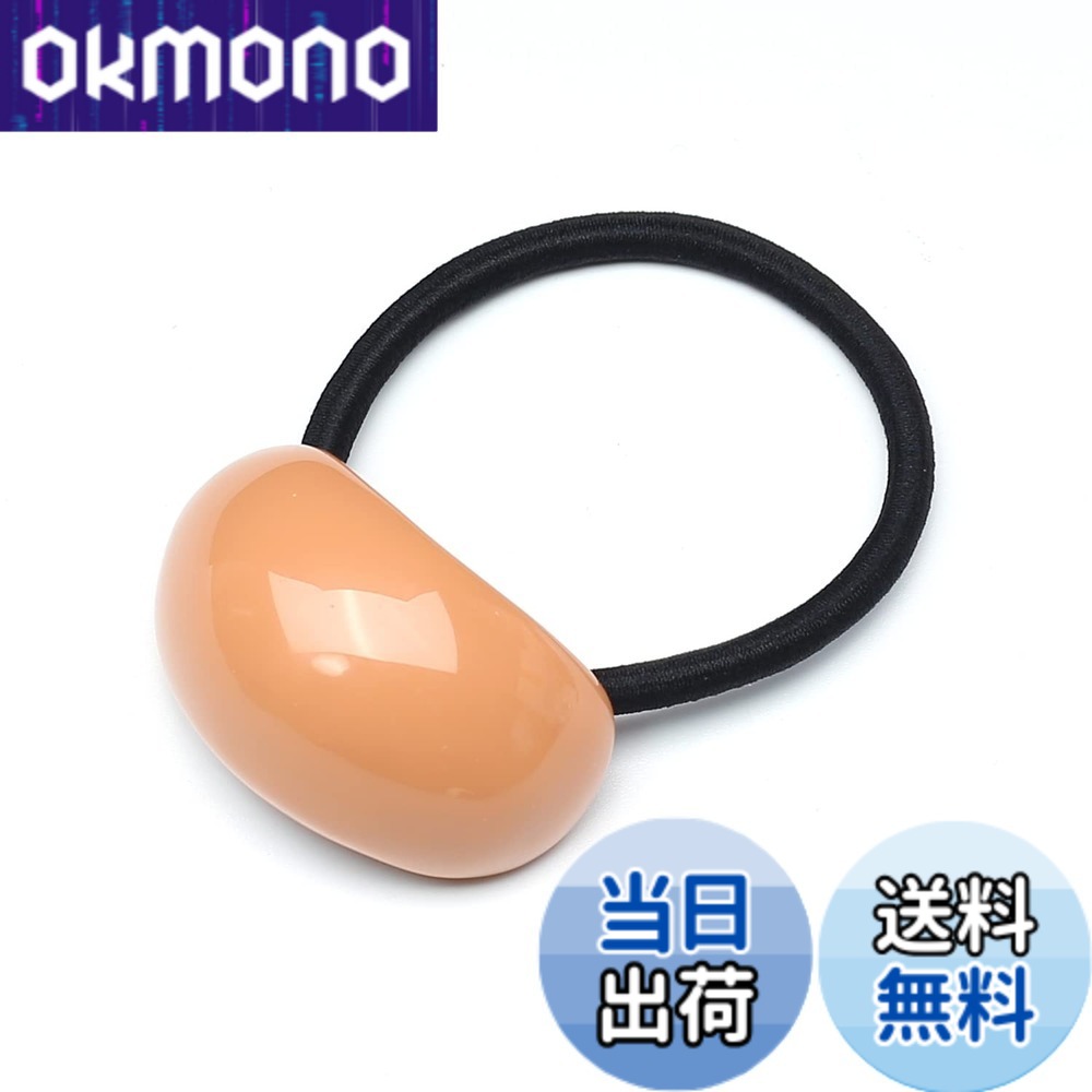 商品情報商品の説明主な仕様 軽くて丈夫な樹脂素材、ほど良いサイズ感とツヤのあるカラーで使いやすいヘアゴムです。サイドや前髪を流して留めたり、ハーフアップの髪を束ねたり、素早く簡単にヘアスタイリング。豊富なカラーバリエーションがあり。無造作にまとめた髪にこの1つを付けるだけで、大人の女性の遊び心を付け加えてくれます。【素材】：樹脂，ポリエステル，ゴム【サイズ】：約4*3cm【重量】:：約 20g
