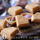 食べる宝石スイーツ ジュエルサンド 6個セット 誕生石(1-6月) ダイヤモンド ジュエリー バターサンド かわいい おしゃれ スイーツ ギフト プレゼント 型...